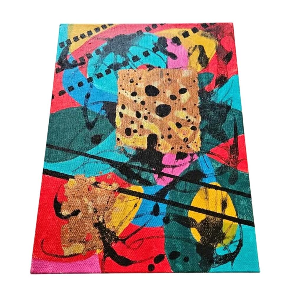 Original Mixed Media Gallery Wrapped Canvas Painting